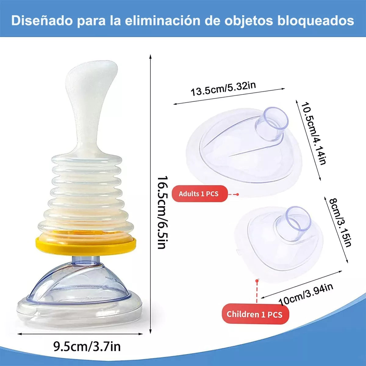 Dispositivo de rescate contra atragantamientos